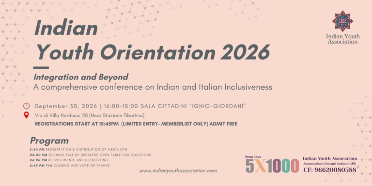 Indian youth Orientation 2026